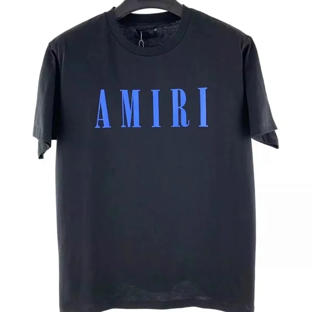 AMIRI T-Shirts Short-Sleeve Logo Graphic T-Shirt product detail image 7