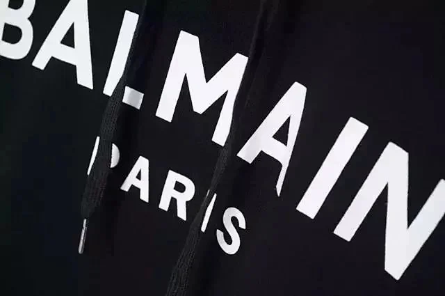 Balmain Hoodies & Sweatshirts Logo Pullover Hoodie product detail image 4