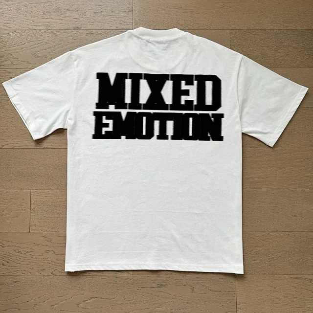 Mixed Emotion T-Shirts Graphic Print Crew Neck product detail image 27