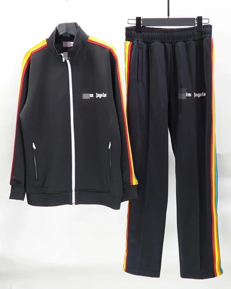 Rainbow Webbing Black Set