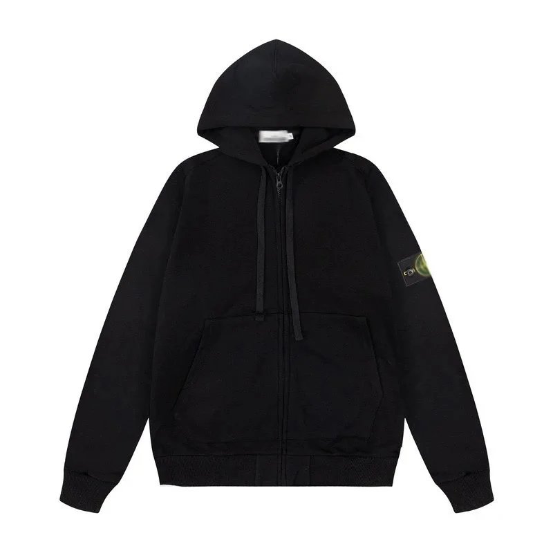 Black cardigan hooded