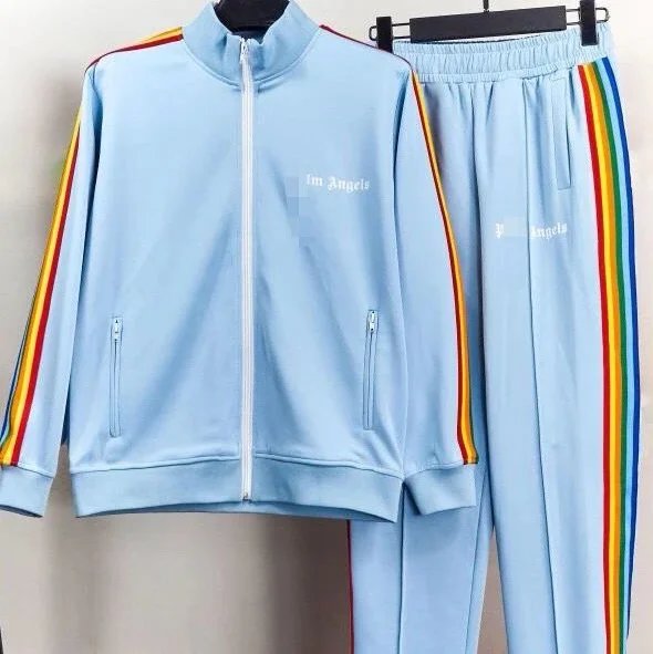 Rainbow Webbing Light Blue Set