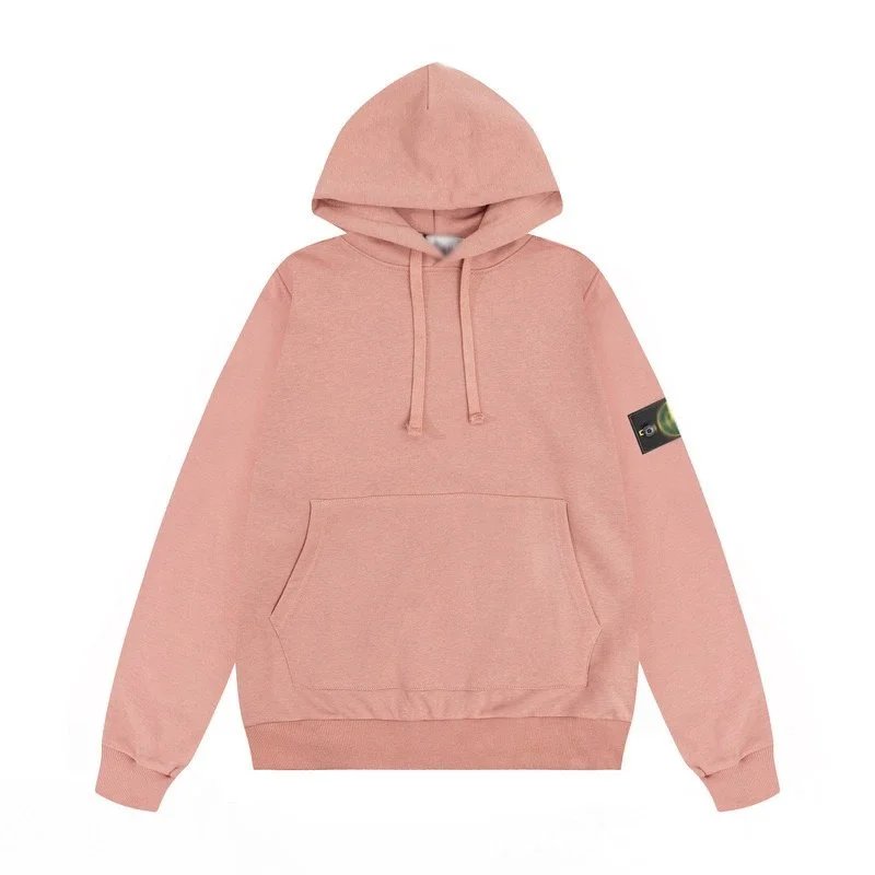 Pink hooded