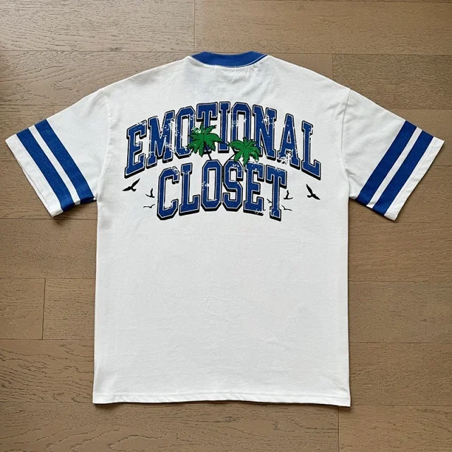 Mixed Emotion T-Shirts Graphic Print Crew Neck product detail image 22