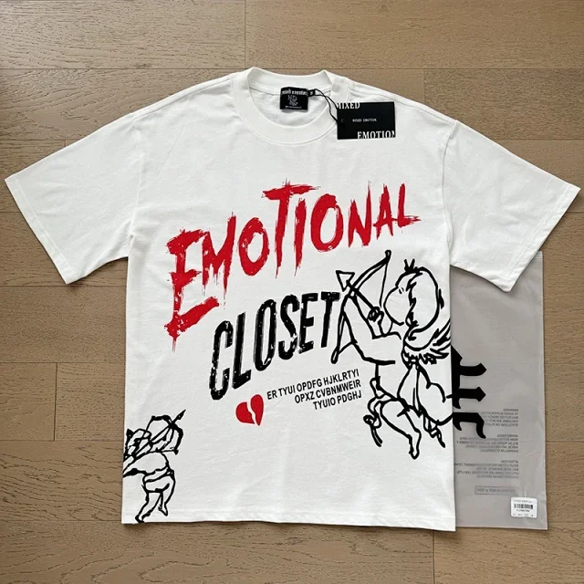 Mixed Emotion T-Shirts Graphic Print Crew Neck product detail image 39