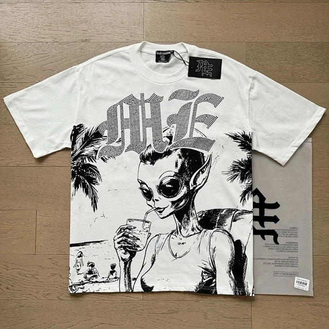 Mixed Emotion T-Shirts Graphic Print Crew Neck product detail image 8