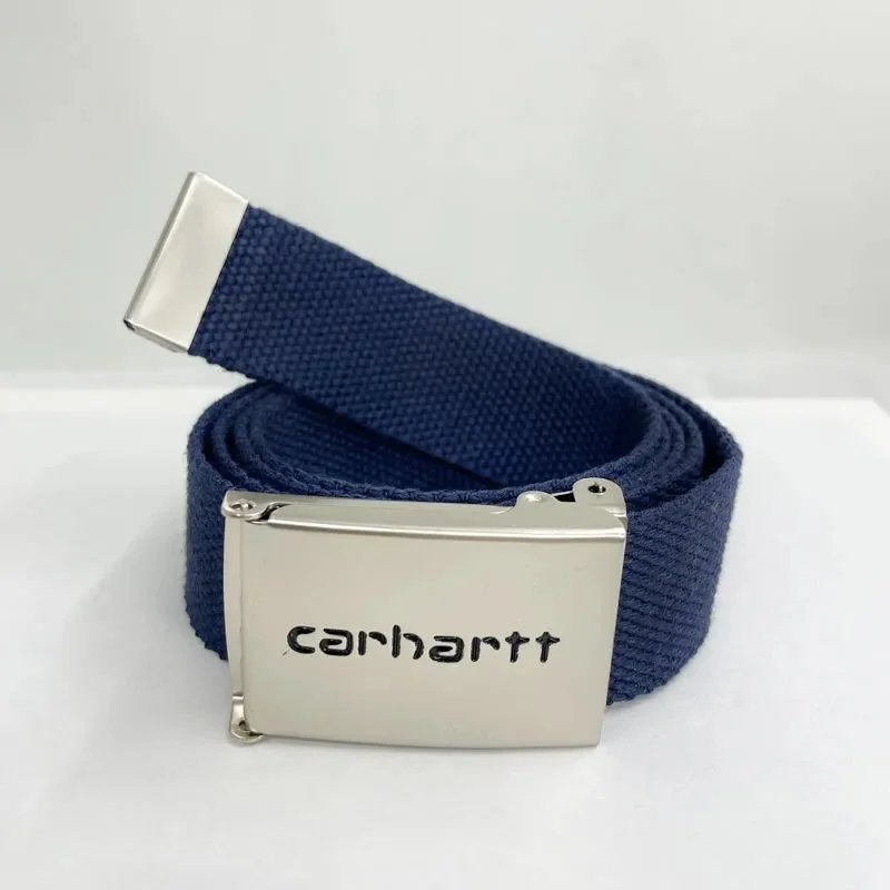 Carhartt Work In Progress Canvas Belt Navy