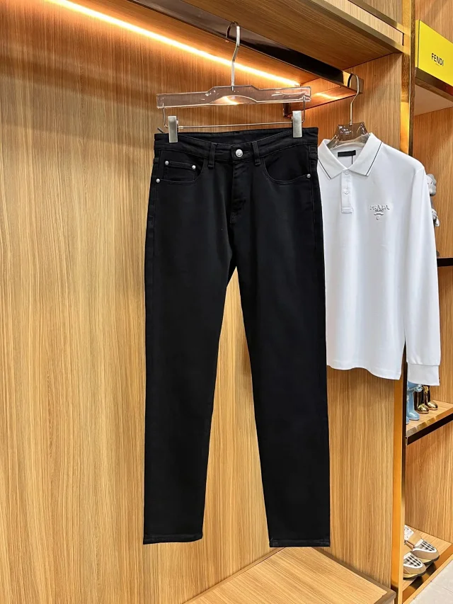 Louis Vuitton Jeans Straight-Leg Five-Pocket product detail image 4