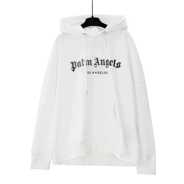 Palm Angels Hoodies & Sweatshirts Graphic Print Pullover Hoodie product detail image 3