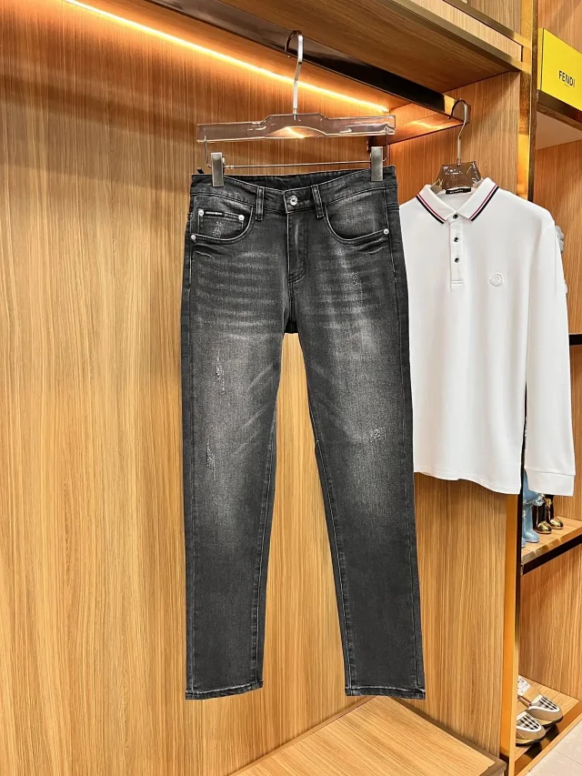 Louis Vuitton Jeans Straight-Leg Five-Pocket product detail image 8