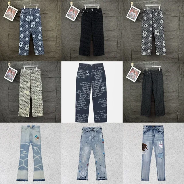 Louis Vuitton Jeans Straight-Leg Five-Pocket product detail image 1