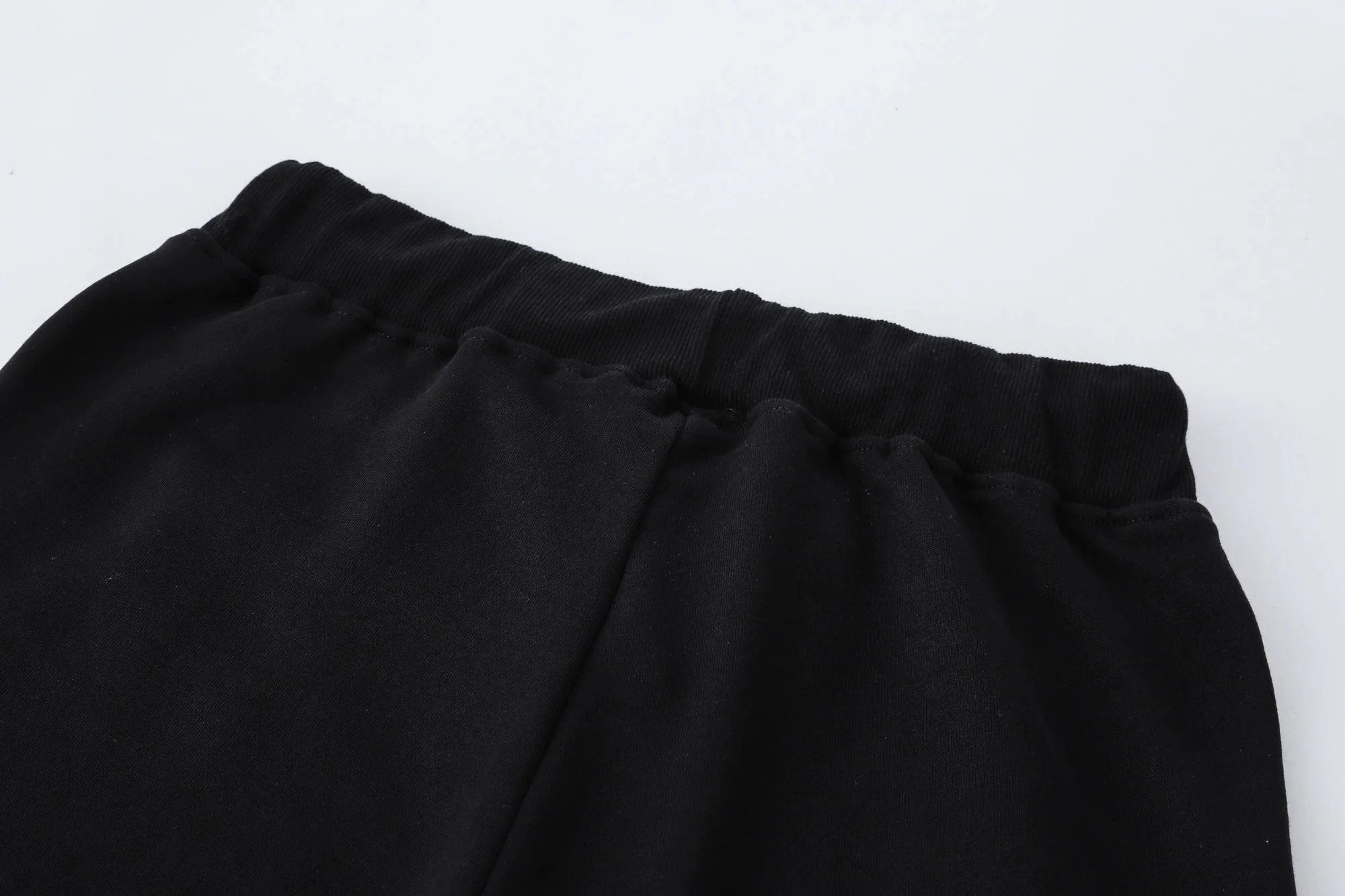 DSQUARED2 Trousers Black drawstring jogger sweatpants with ICON and logo prints image 9