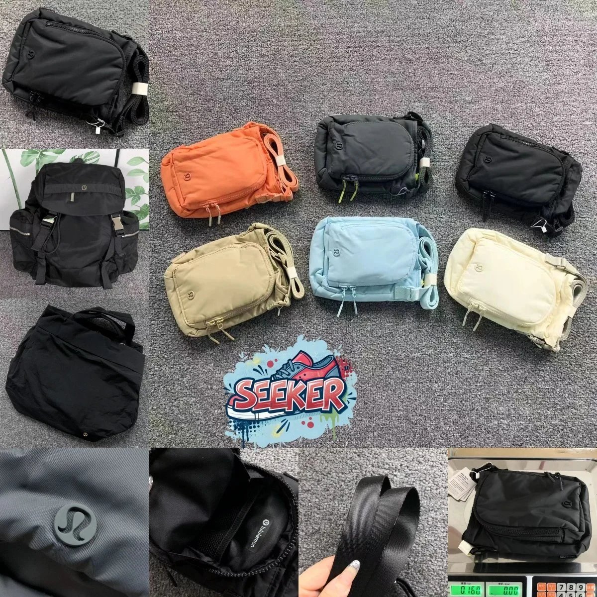 lululemon Everywhere Belt Bag Crossbody Bag Multi-Color
