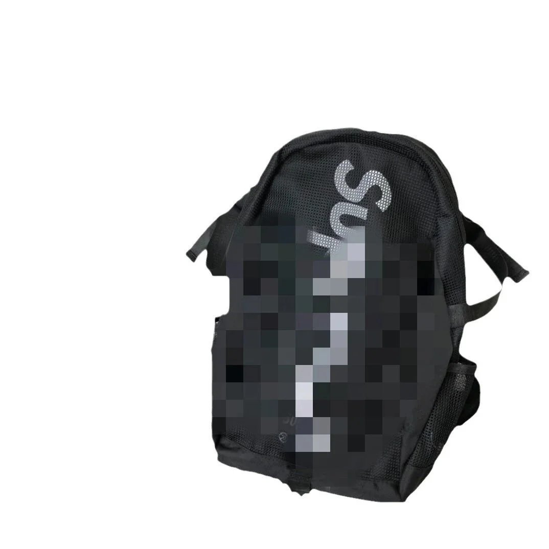 Supreme Mesh Backpack Blue Red Orange Black