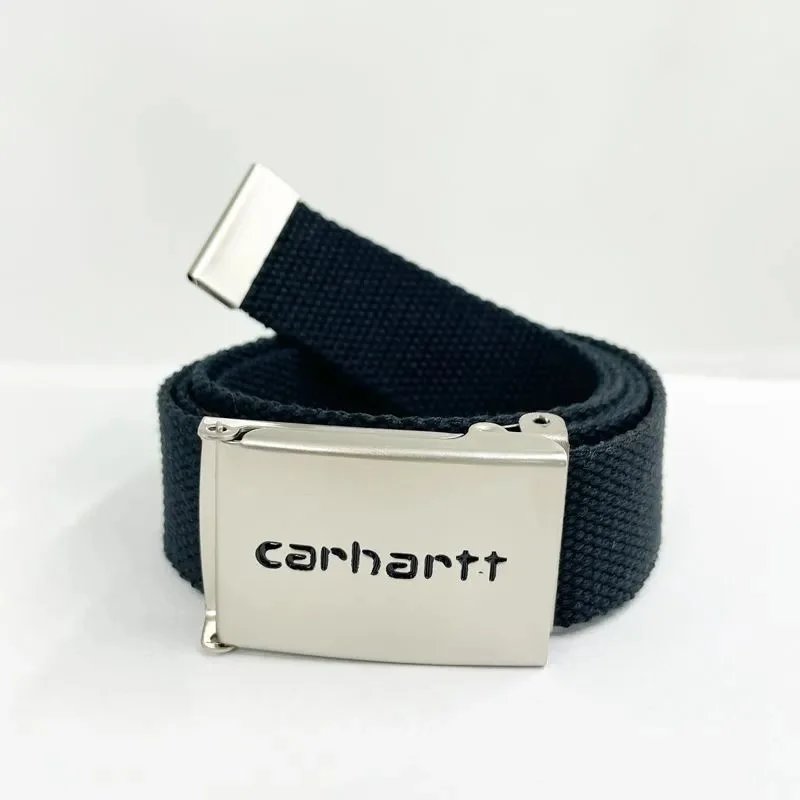 Carhartt Work In Progress Canvas Belt Navy