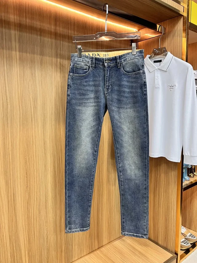Louis Vuitton Jeans Straight-Leg Five-Pocket product detail image 5