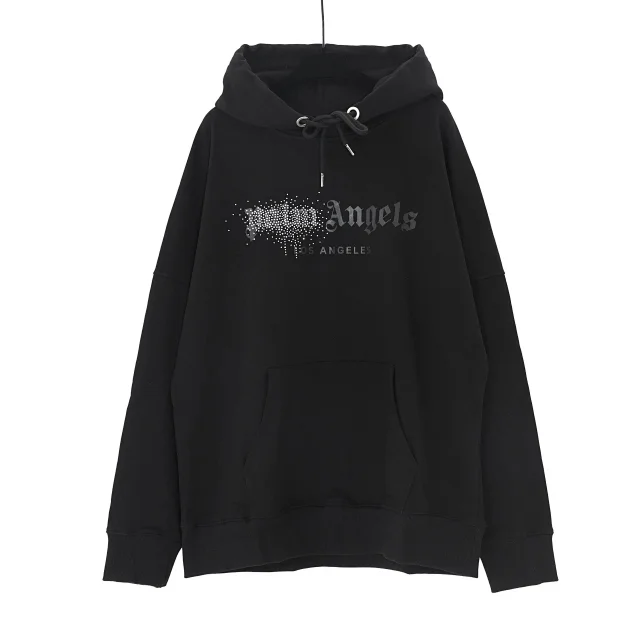 Palm Angels Hoodies & Sweatshirts Graphic Print Pullover Hoodie product detail image 10