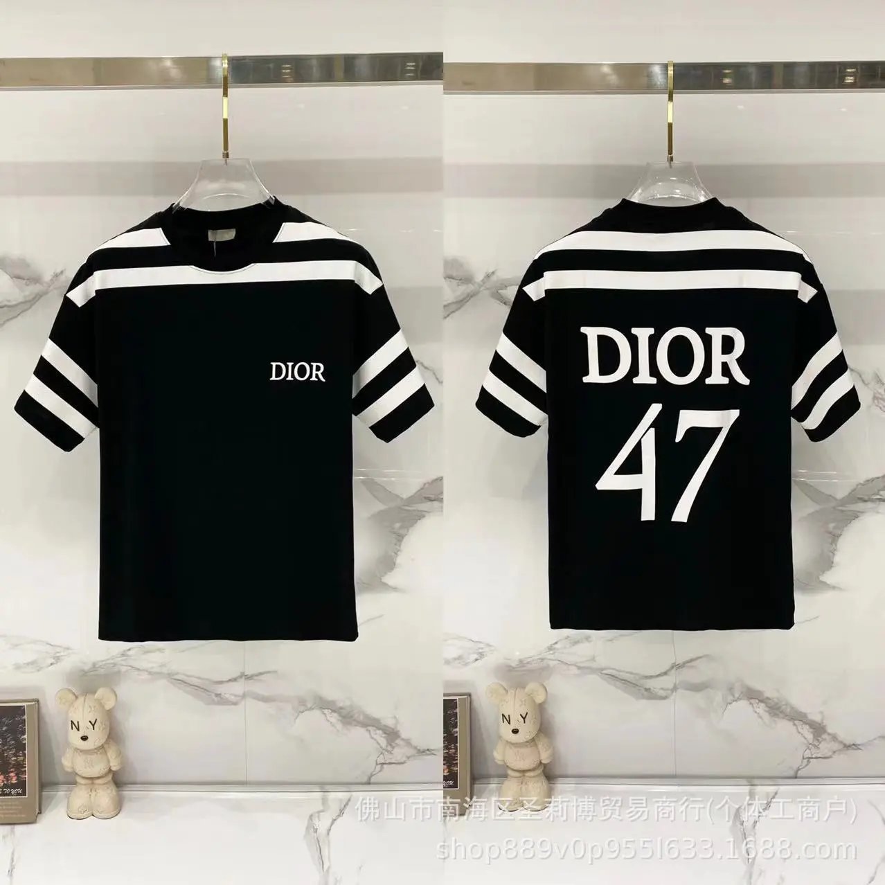 D008 Printed Black