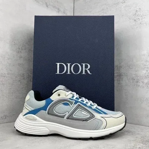 Dior B23 Low Multicolor Chunky Sneakers - 1
