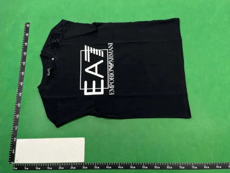 Emporio Armani EA7 Logo Print White T-Shirt - 3