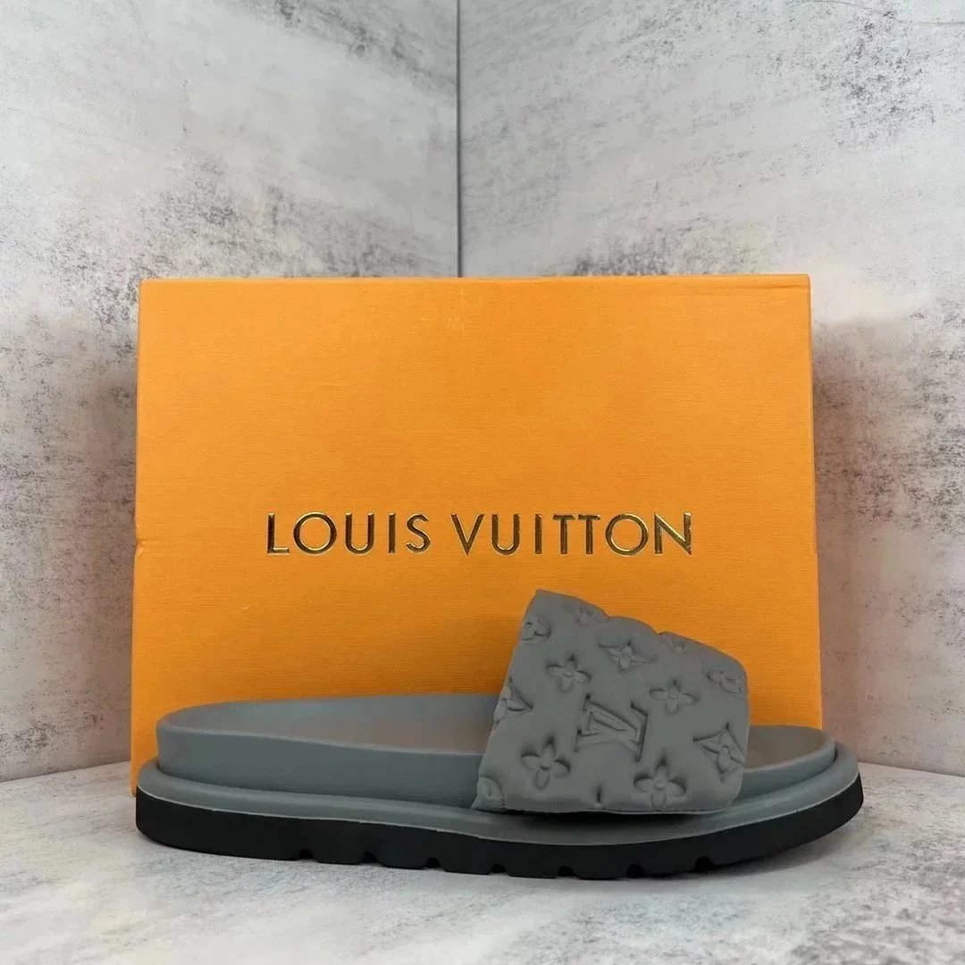 Louis Vuitton Slippers Embossed Monogram Slide image 8
