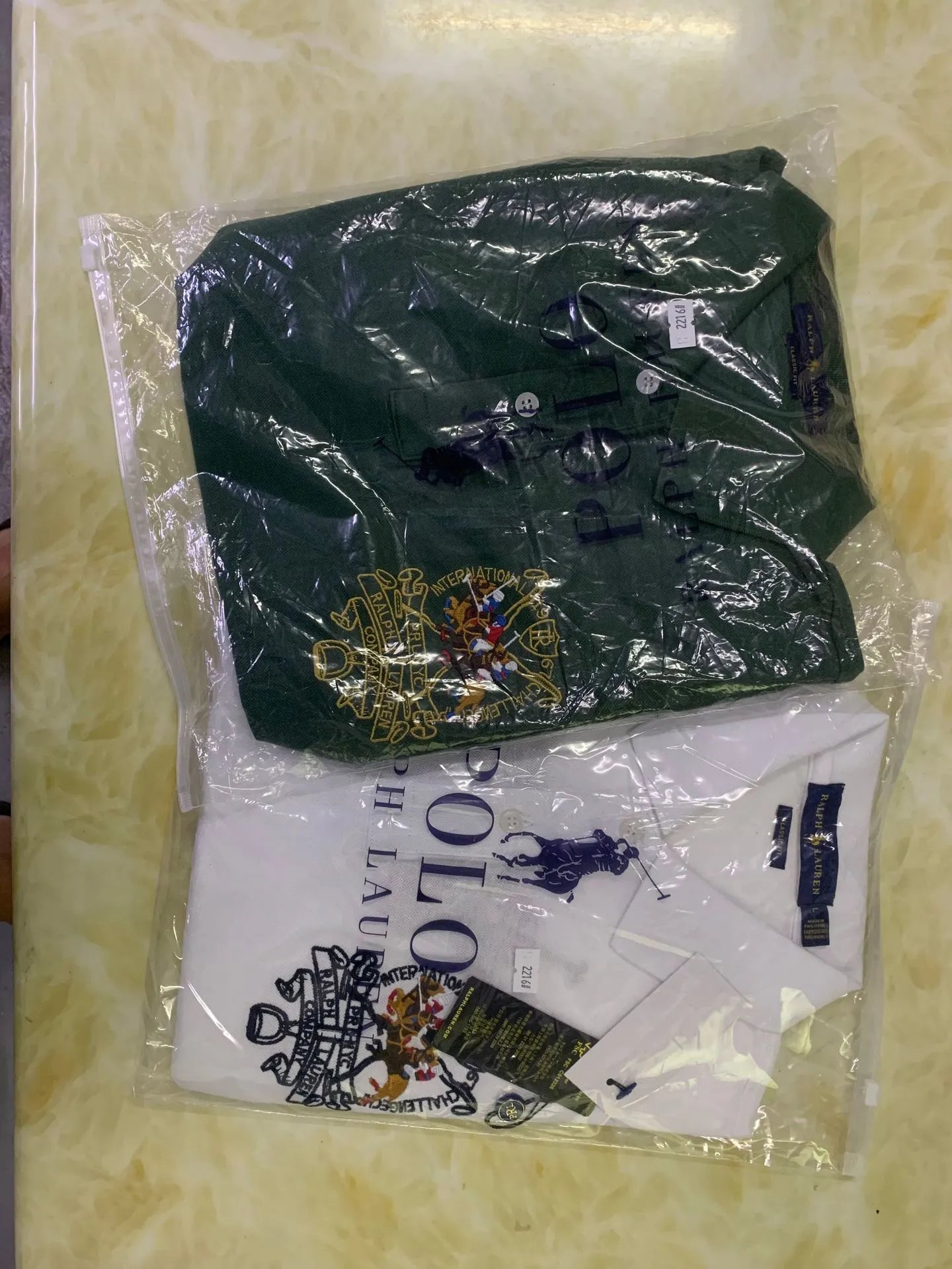 Ralph Lauren Polo Custom Fit Black Embroidered Crest Polo - 19