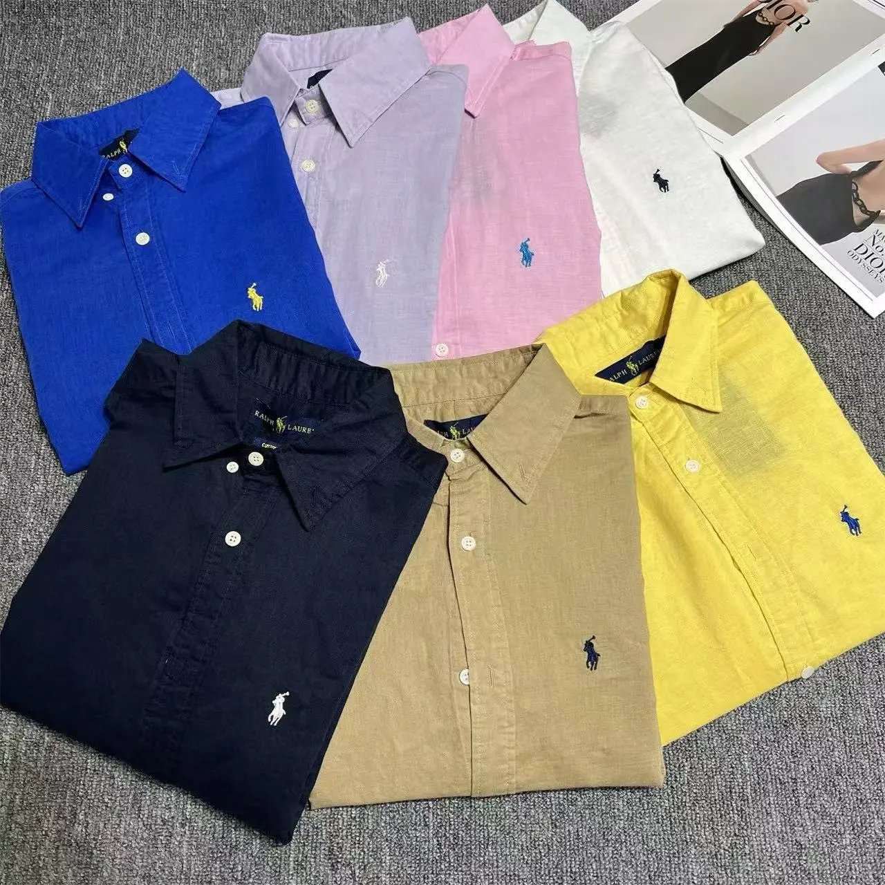 Ralph Lauren Classic Oxford Cloth Button Down Shirt