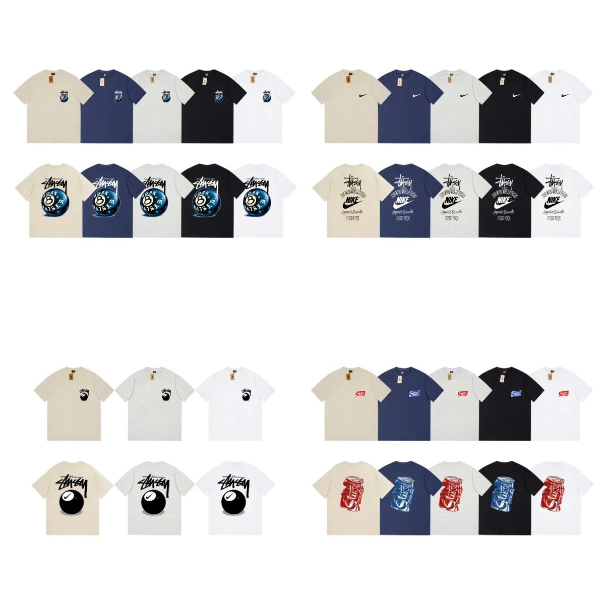 Stussy Cola Letter T-Shirt
