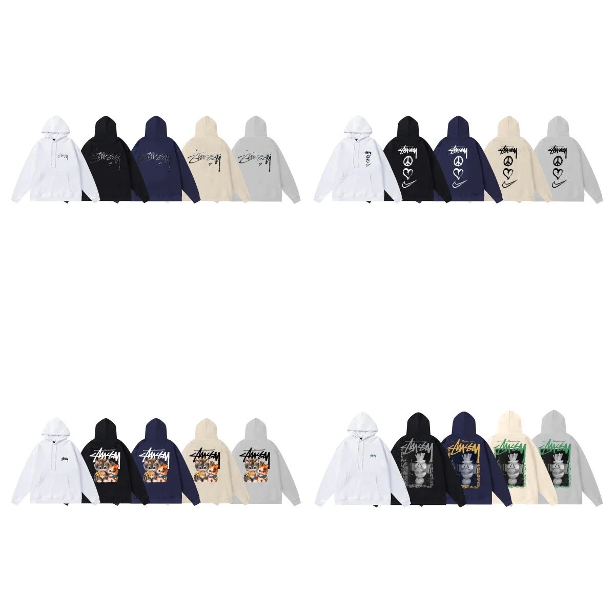 Stussy Black 8 Ball Hoodie