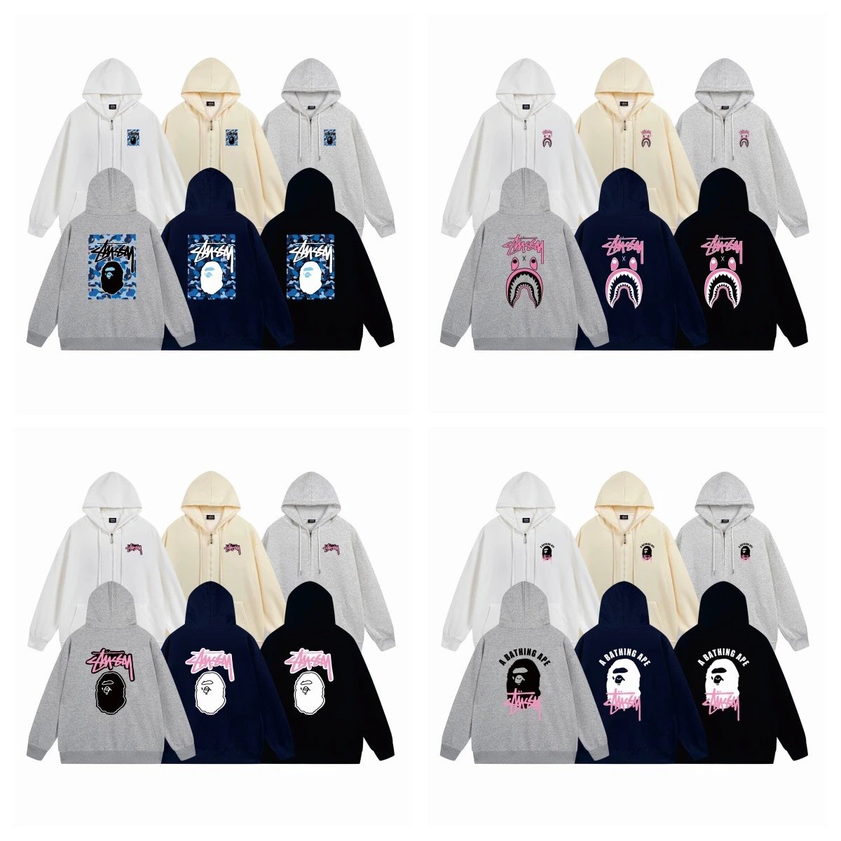 Stussy Letter Crewneck Sweatshirt