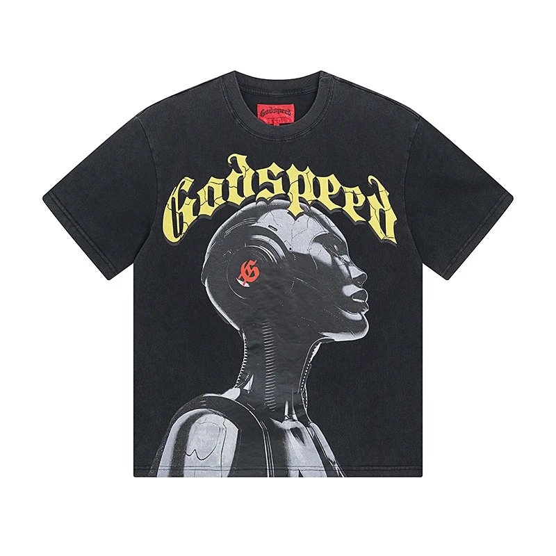 Skeleton Rock Band Oversized T-Shirt photo 5