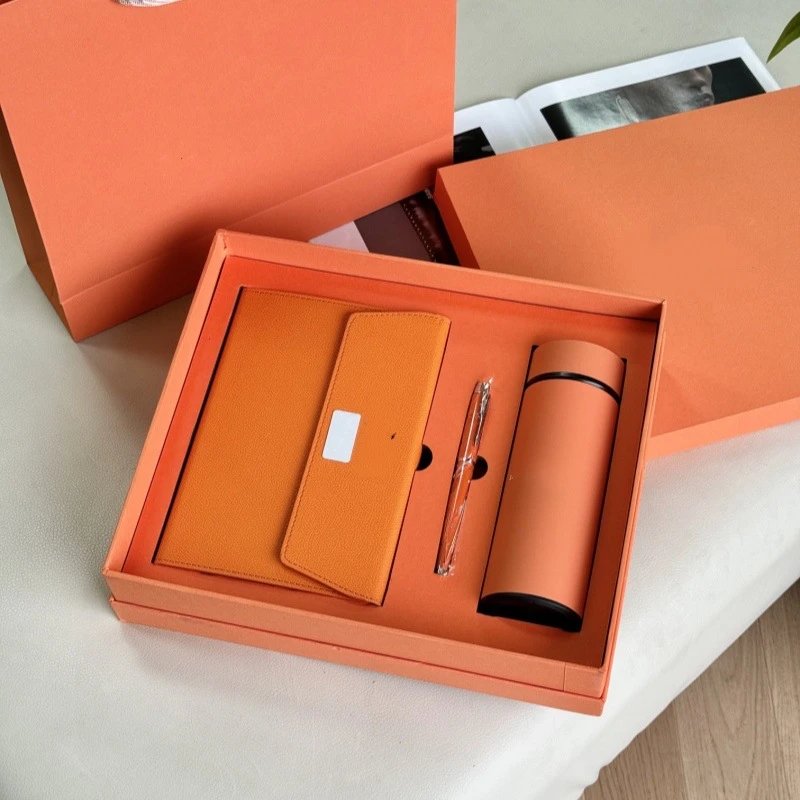 H Home Notebook Set Signature Pen Insulated Cup Notebook Gift Box Set Business Gift Companion Gift