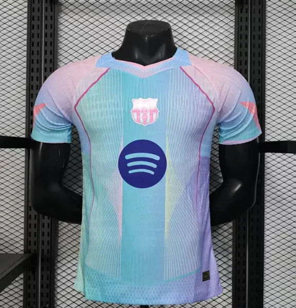 FC Barcelona x Spotify 2024-25 Third Jersey Light Blue - 38