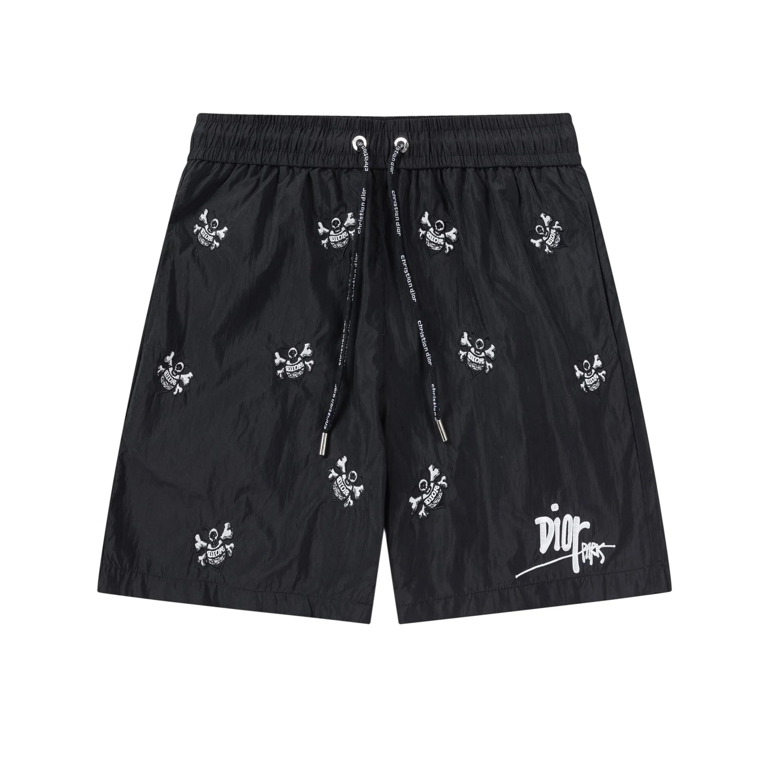Gucci Web-Striped Cotton Sweat Shorts Gray - 7
