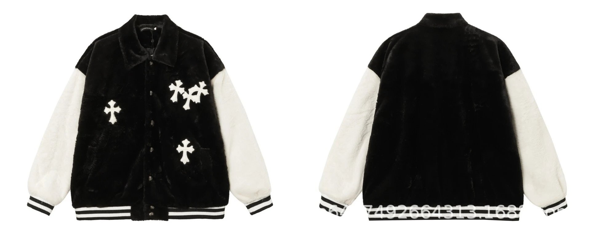 Celine CC Logo Varsity Jacket Forest Green and White - 8