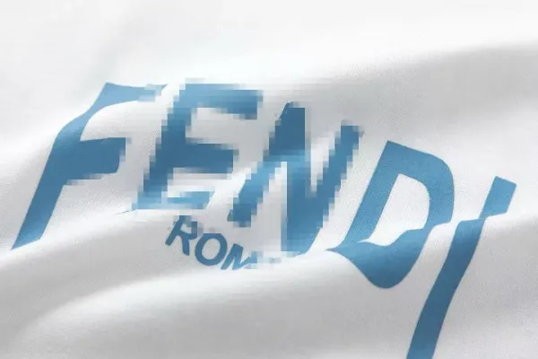 Fendi Teddy Bear Print White T-Shirt - 10