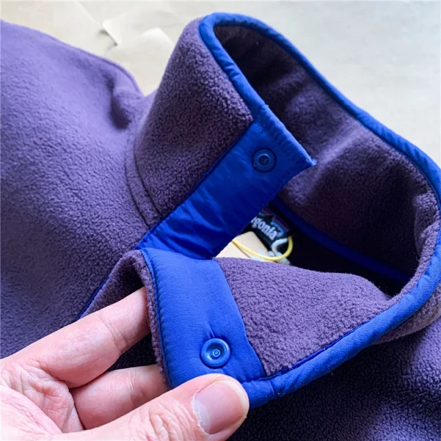 Patagonia Hoodies & Sweatshirts Synchilla Snap-T fleece pullover with snap chest pocket product detail image 4