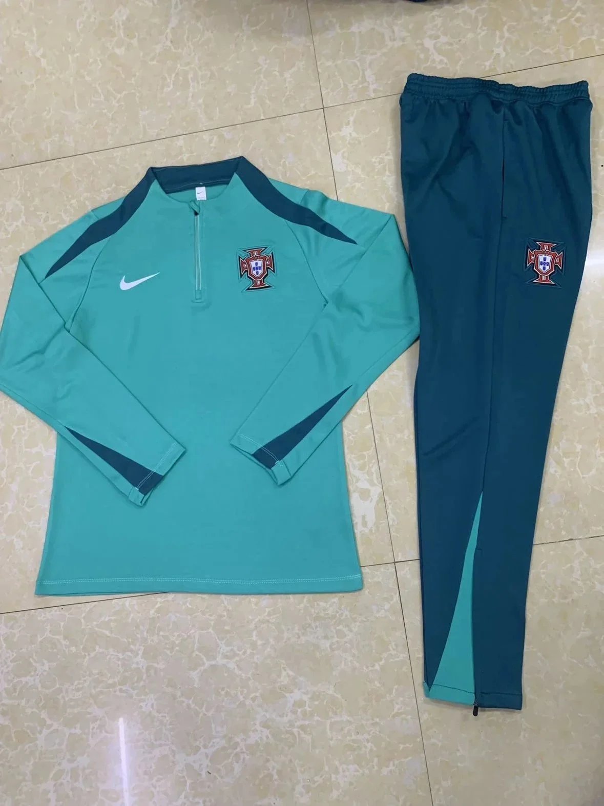 Adidas Arsenal Training Tracksuit Navy Blue with Light Blue Accents - 7