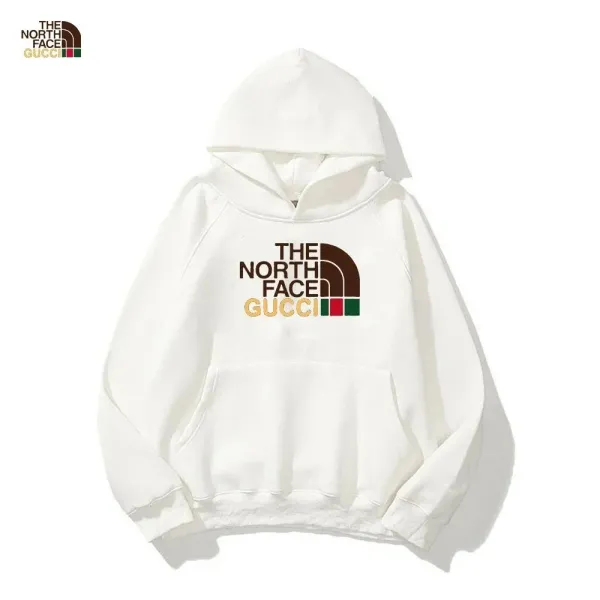 The North Face x Gucci Collaboration Hoodie Beige Hoodie - 6