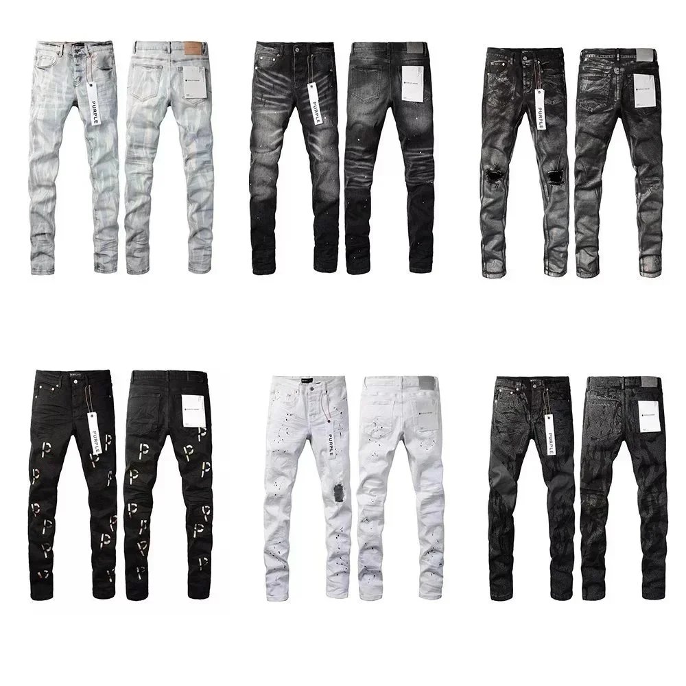 PURE Men's Distressed Skinny Jeans - Fashion Denim Pants - 133911