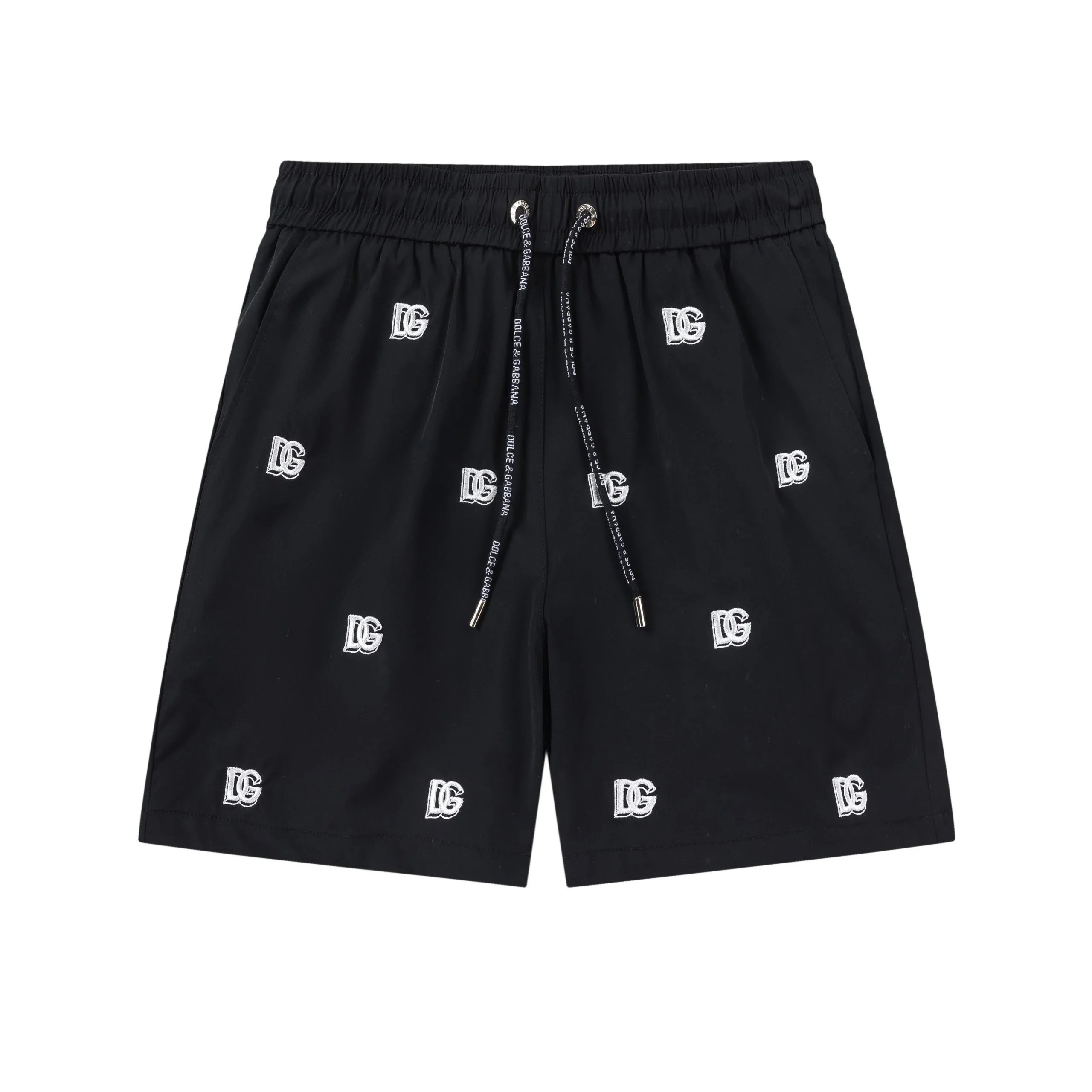 Gucci Web-Striped Cotton Sweat Shorts Gray - 4