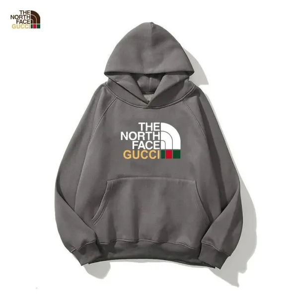 The North Face x Gucci Collaboration Hoodie Beige Hoodie - 4