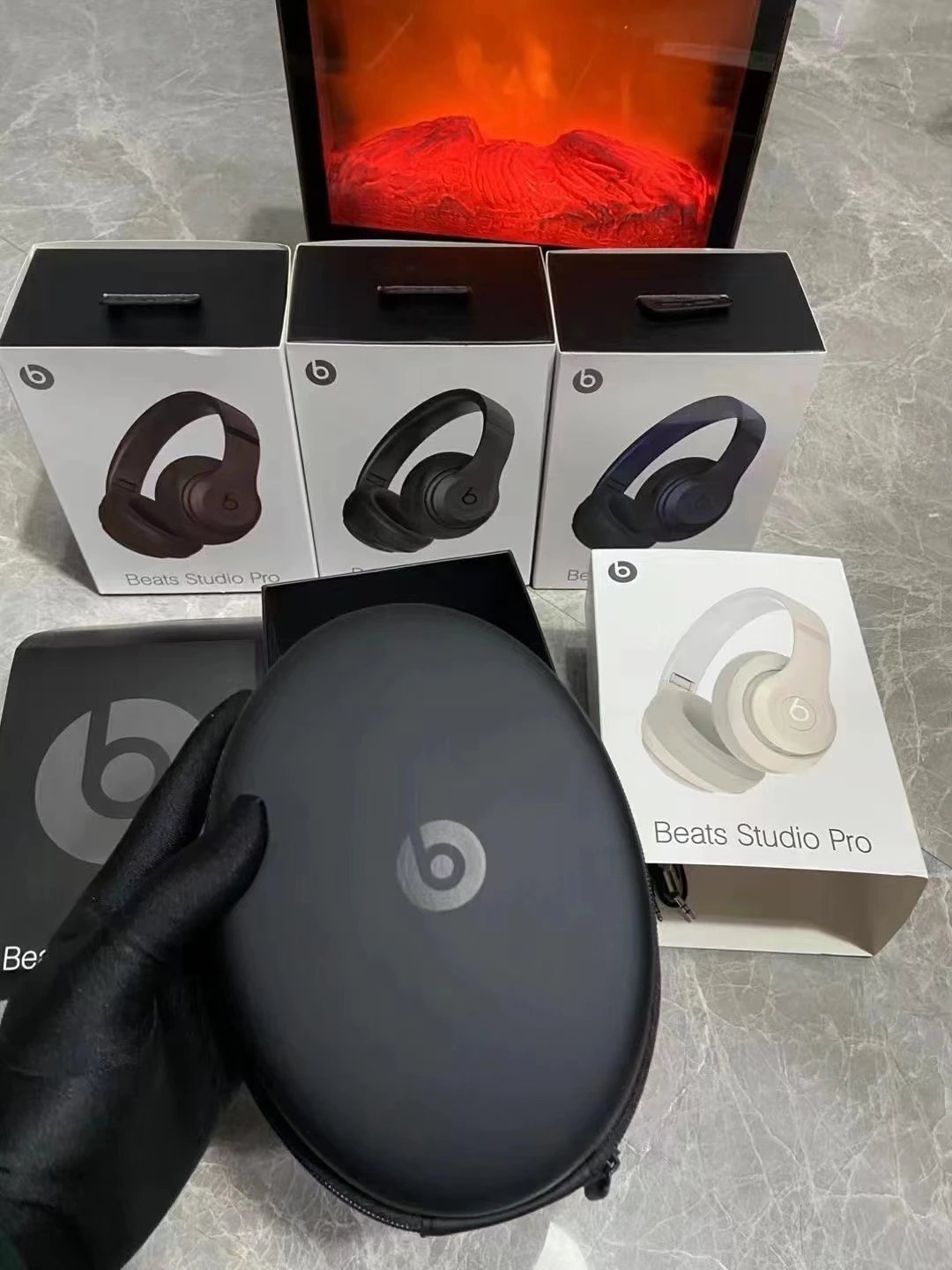 Beats Studio Pro Midnight Blue Over-Ear Headphones - 5