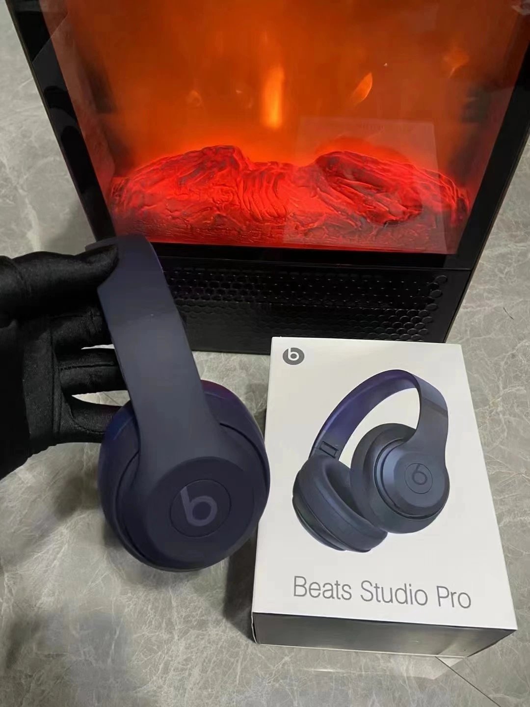 Beats Studio Pro Midnight Blue Over-Ear Headphones - 1