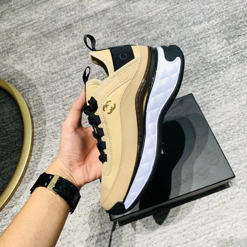 Chanel Runway Sneakers White and Black Chunky Sneakers - 7