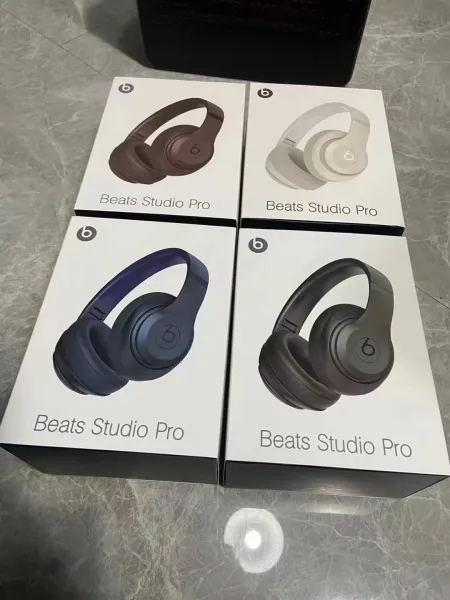 Beats Studio Pro Midnight Blue Over-Ear Headphones - 3