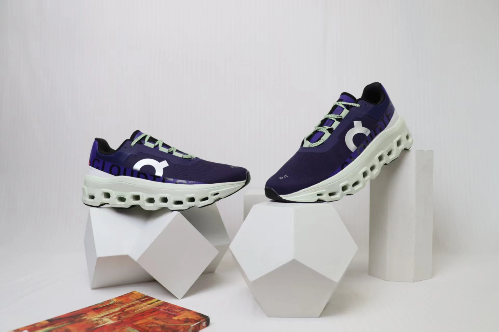 On Cloudmonster 2 Lime Beige Running Shoes - 16