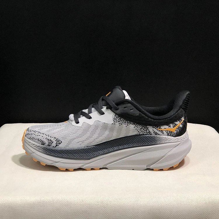 Hoka One One Clifton 9 Blue Yellow Running Shoes - 6