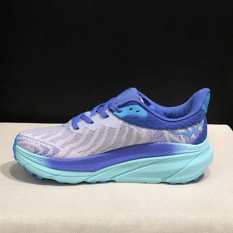 Hoka One One Clifton 9 Blue Yellow Running Shoes - 3