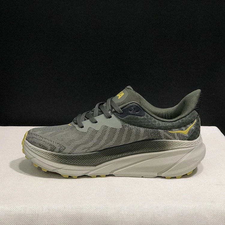 Hoka One One Clifton 9 Blue Yellow Running Shoes - 10